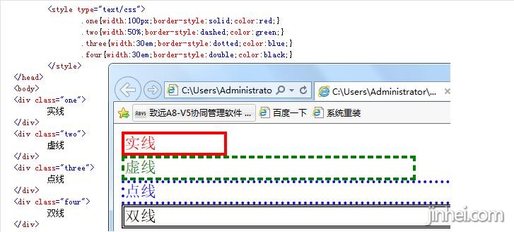 深圳网站建设之css边框属性