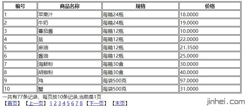 php开发教程分页案例完整源码下载附代码数据库分享学习
