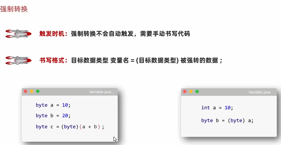 java强式转换